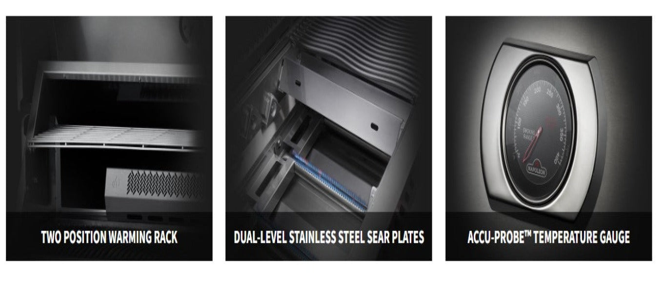 Built-in 700 Series 32" SS Infrared Rear Burner