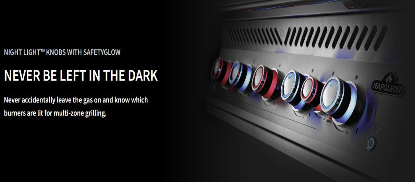 Built-in 700 Series 32" SS Infrared Rear Burner