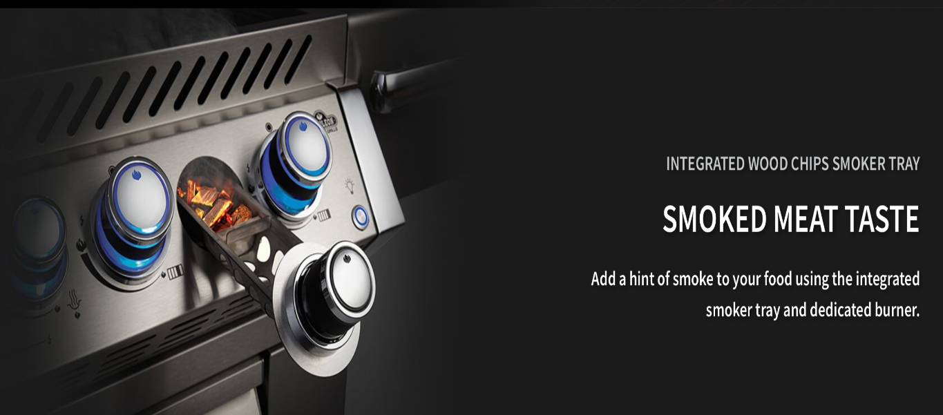 Prestige PRO™ 825 Gas Grill, Power Side Burner, Infrared Rear & Bottom Burners, SS