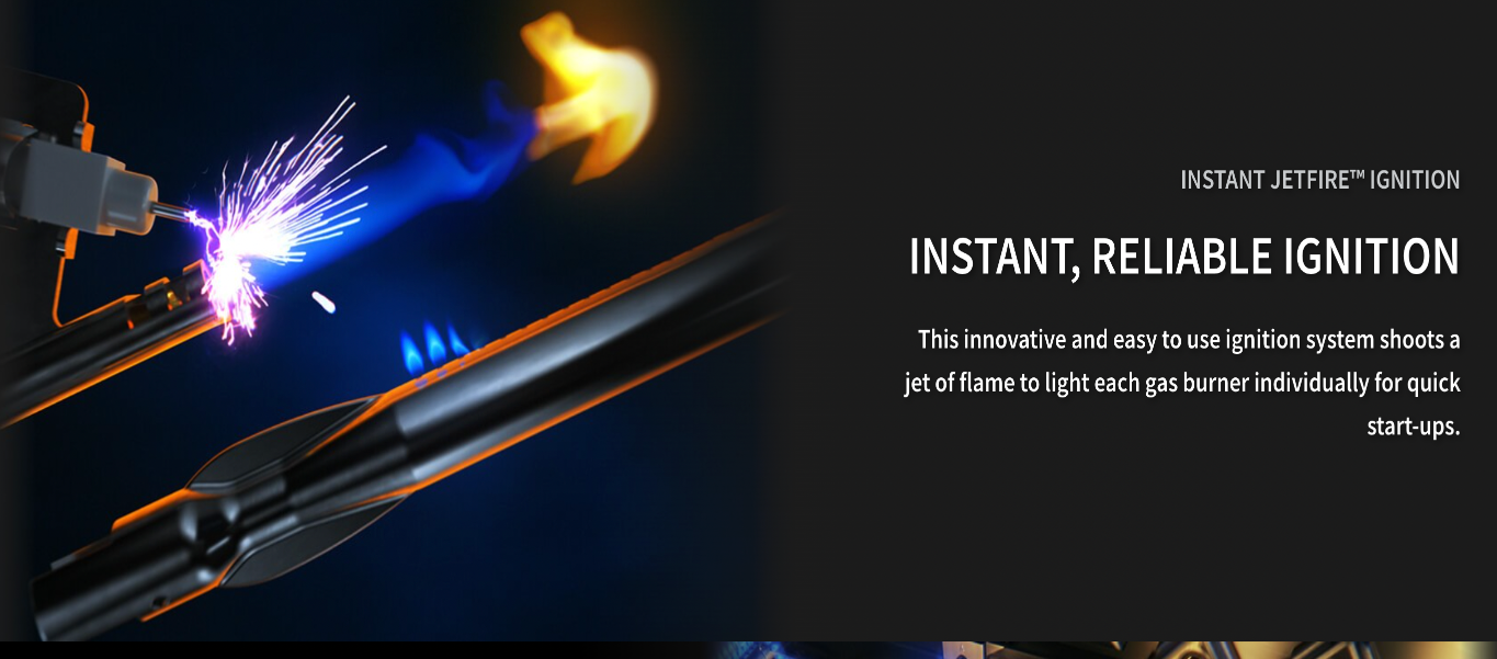 Prestige PRO™ 825 Gas Grill, Power Side Burner, Infrared Rear & Bottom Burners, SS