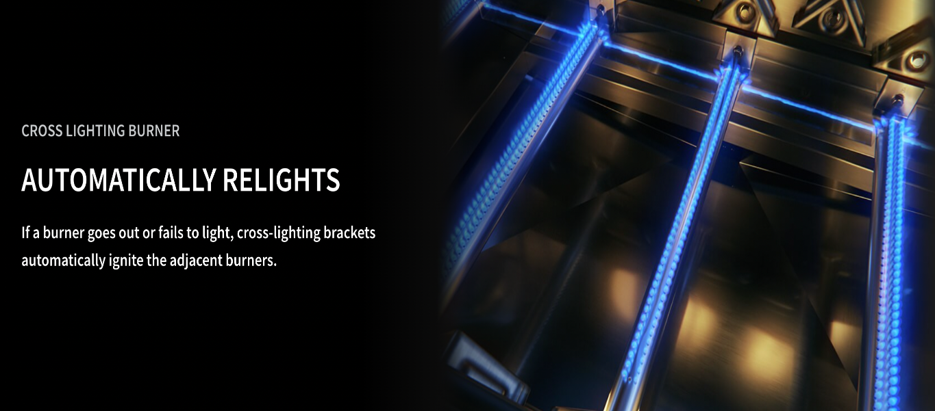 Prestige PRO™ 825 Gas Grill, Power Side Burner, Infrared Rear & Bottom Burners, SS