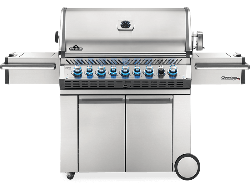 Prestige PRO™ 665 Gas Grill with Infrared Rear and Side Burners, SS