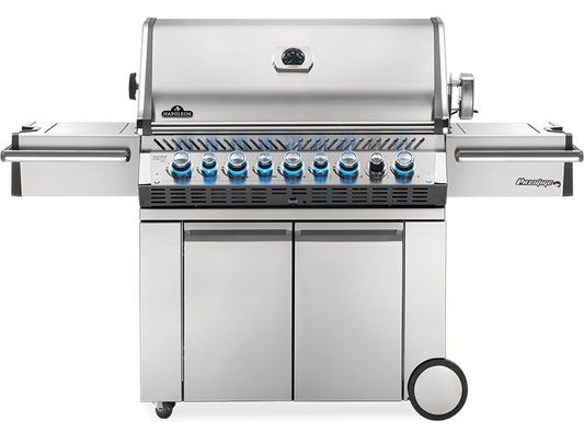 Prestige PRO™ 665 Gas Grill with Infrared Rear and Side Burners, SS