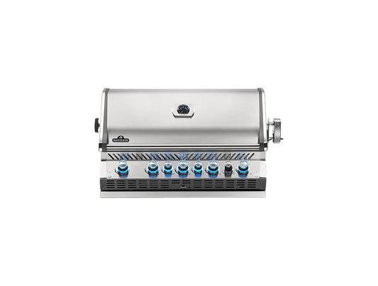 Built-in Prestige PROª 665 Gas Grill Head with Infrared Rear Burner, Stainless Steel