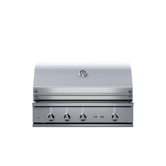 38" Delta Heat Gas Grill with Infrared Rotisserie and Sear Zone - D Model